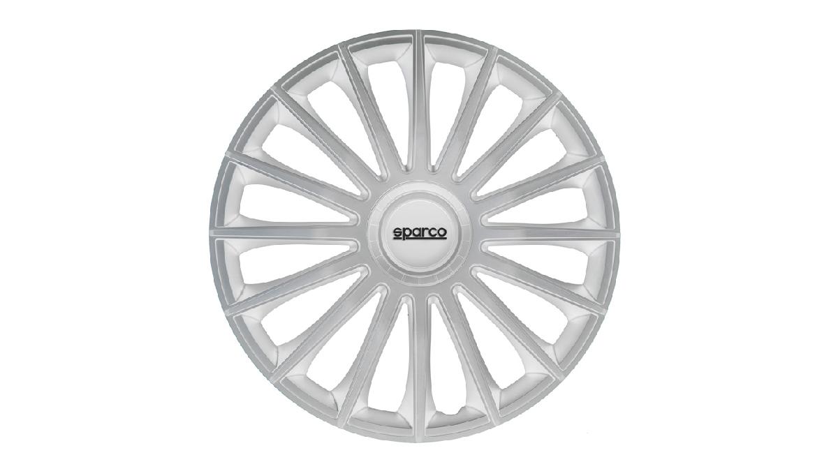 Enjoliveur+Sparco+Treviso+14-inch+argent+%28%C3%A0+l%27unit%C3%A9%29